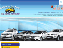 Tablet Screenshot of andamancarrent.com
